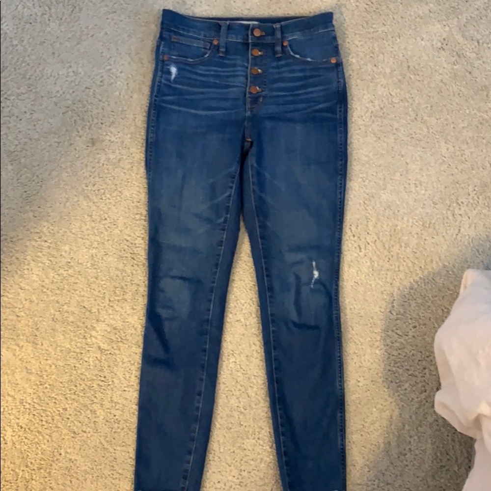 Madewell High Rise Denim Jeans